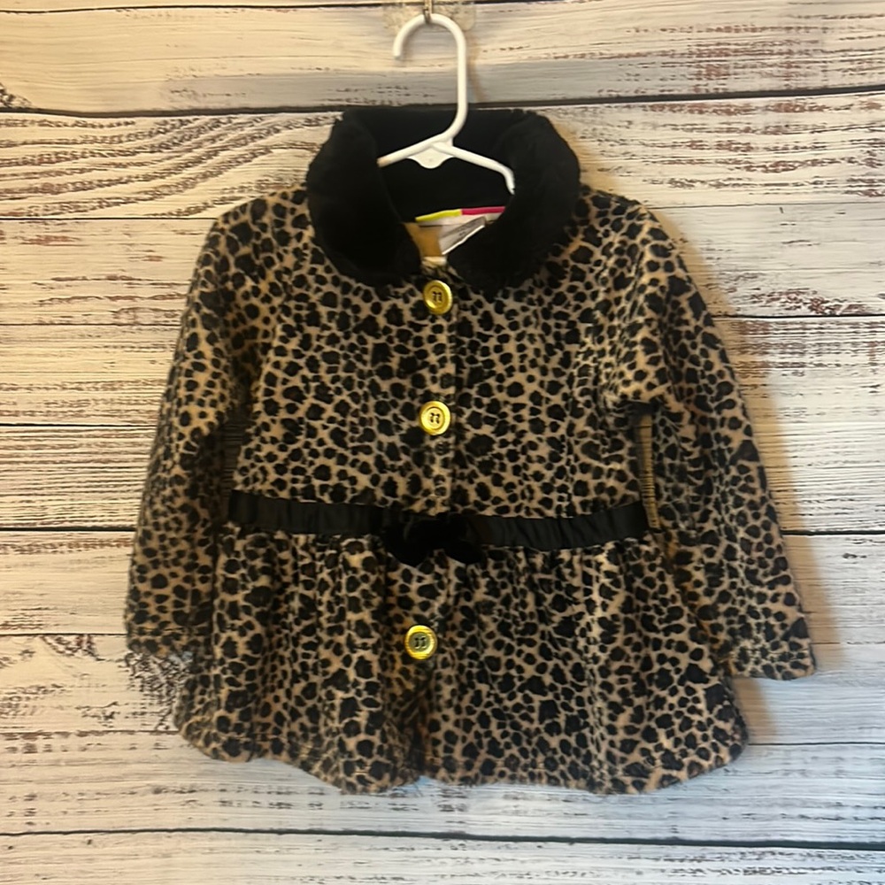 Cheetah print coat from Penelope Mack size 3t